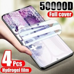 Szín: Samsung S10Plushoz - 4db Hidrogél film kijelzővédő fólia Samsung Galaxy S10 S20 S21 S22 Plus Ultra FE