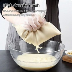 200 mesh hőszigetelő szűrőtáska élelmiszer minőségű tofu szójatejbor speciális nylon hálós szűrőtáska