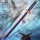 Fehér szín - Szamuráj kard építőkockák Ninja Penge Katana Japán Anime Pillangó Nichirin Kés Tégla Gyermek Játékok