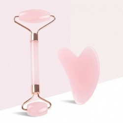 Forma: A dob plusz kaparólemezek - Pink Gua Sha görgős kaparódeszka arc szépsége, nem jáde görgős kaparódeszka