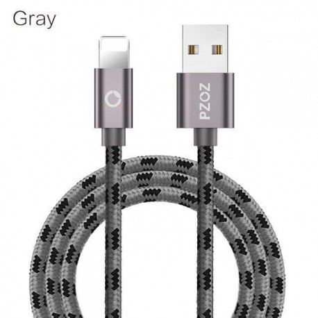 Szín: Szürke - PZOZ USB kábel iPhone kábelhez 14 13 12 11 Pro Max Xs Xr X 8 plus iPad Air Mini gyorstöltő kábel iPhone