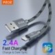 Szín: ezüst - PZOZ USB kábel iPhone kábelhez 14 13 12 11 Pro Max Xs Xr X 8 plus iPad Air Mini gyorstöltő kábel iPhone