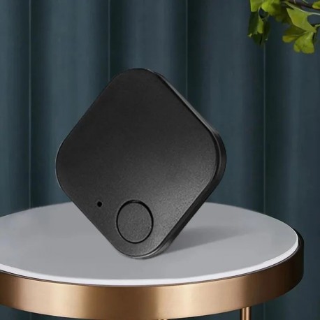 Fekete szín - Mini nyomkövető eszköz Nyomkövető levegőcímke kulcs Autó kisállat jármű Elveszett nyomkövető