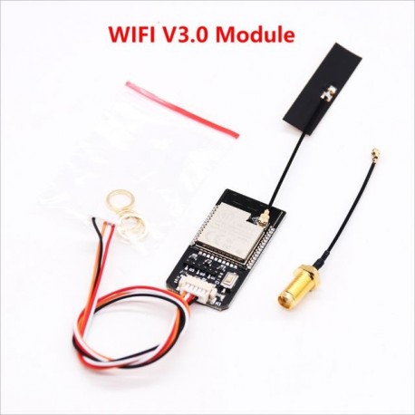 Szín: Wifi V3.0 - 3DR rádió telemetria 433Mhz 915Mhz 100MW/500MW/1000MW levegő földi adatátviteli modul OTG-vel APM 2.8