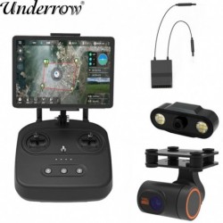 Szín: Csak FPV RX - Skydroid T10 távirányítós mini kamera 10 km digitális térkép átvitel R10 vevőtartozékokkal