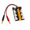 Szín: XT30 4.0 - Rc 2-6S 2-8S T / XT60 / XT90 / XT30 /JST Lipo akkumulátor párhuzamos töltőkártya Imax B6 B6AC B8