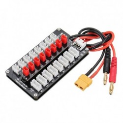 Szín: 1-8 JST - Rc 2-6S 2-8S T / XT60 / XT90 / XT30 /JST Lipo akkumulátor párhuzamos töltőkártya Imax B6 B6AC B8