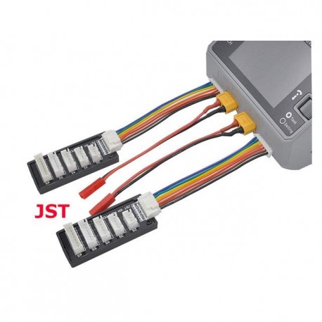 Szín: 2-6S JST - Rc 2-6S 2-8S T / XT60 / XT90 / XT30 /JST Lipo akkumulátor párhuzamos töltőkártya Imax B6 B6AC B8