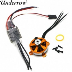 Szín: Csak 10A Esc - XXD 2205 A2205 7.6A 1400KV 1600KV SP Mikrokefe nélküli motor rögzítéssel   10A ESC RC Repülőgéphez