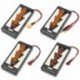 Szín: XT60 T - Multi 2S-6S Lipo párhuzamos kiegyensúlyozott töltőkártya XT60 csatlakozó RC akkumulátortöltőhöz B6AC