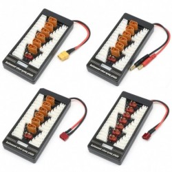 Szín: XT60 T - Multi 2S-6S Lipo párhuzamos kiegyensúlyozott töltőkártya XT60 csatlakozó RC akkumulátortöltőhöz B6AC
