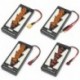 Szín: XT60 T - Multi 2S-6S Lipo párhuzamos kiegyensúlyozott töltőkártya XT60 csatlakozó RC akkumulátortöltőhöz B6AC