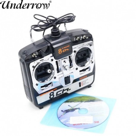 Szín: 2. mód balkezes - 16 az 1-ben 8CH Flight Simulator for Rc helikopter FPV Racing Quadcopter Drone JTL0908A Mode 1 vagy