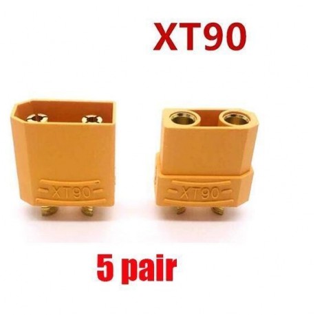Szín: 5pair-XT90 - 5 pár XT60H banándugós csatlakozó XT30 XT90 golyós csatlakozó dugók XT60 T dugó Rc Lipo