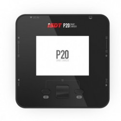 Szín: P20 - ISDT P10 / P20 250WX2 10AX2 / 500WX2 20Ax2 kétcsatornás akkumulátortöltő Lilon LiPo LiHV NiMH Lipo