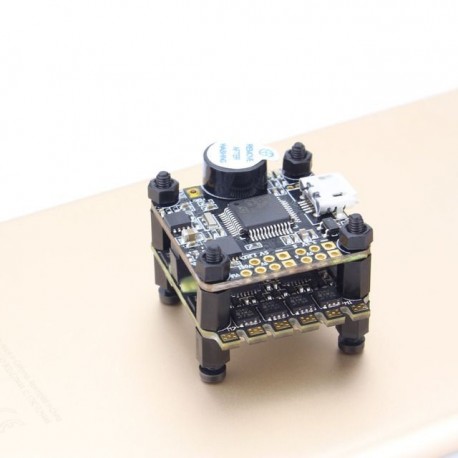 Szín: ESC és FC - Emax F3 Magnum Mini FPV Stack Tower rendszer repülésvezérlő alkatrészek 4 az 1-ben Esc All in One Micro