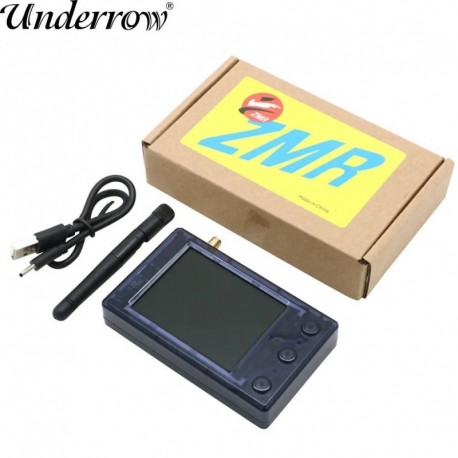 ZMR 2,4G spektrográf spektrométer, 2,8 hüvelykes teljes nézetű képernyő, beépített 800 mAh-s akkumulátor RC-modell FPV