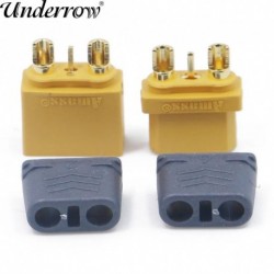 Szín: 20 pár - 5 / 10 / 20 / 50 pár Amass ICX301 dugós csatlakozó dugós csatlakozó jel interfész csatlakozó dugóval RC