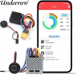 Szín: EC70A XT60 csatlakozóval - ISDT ESC70 ESC90 WP 1080 70A 90A vízálló ESC 2~3S állítható BEC telefonvezérlő 540