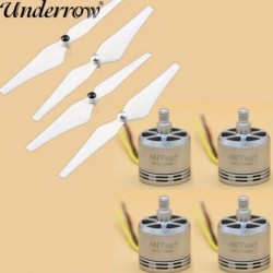 Szín: 4 Motor - 4db/tétel 2312 920kv Brushless Motor CW CCW 9450 propeller F450 F550 S500 SK500 500mm 550mm RC Quadcopterhez