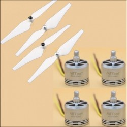 Szín: 4 Motor 4 kellékek - 4db/tétel 2312 920kv kefe nélküli motor CW CCW 9450 propeller F450 F550 S500 SK500 500mm 550mm