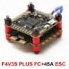 Szín: F4 V3S 45A ESC - Hot Sale F4 V3S FC Flight Controller Board 30A 45A 60A 4in1 kefe nélküli ESC RC QAV/ZMR 210 230 250MM