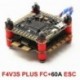 Szín: F4 V3S 60A ESC - Hot Sale F4 V3S FC Flight Controller Board 30A 45A 60A 4in1 kefe nélküli ESC RC QAV/ZMR 210 230 250MM