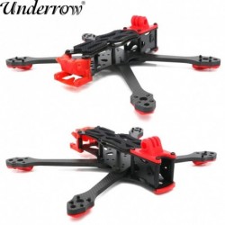 Szín: Nyomtatás nélkül - Új, 5 hüvelykes, 240 mm-es szénszálas FPV keretkészlet 5,5 mm-es karral APEXDC APEX DC DC5