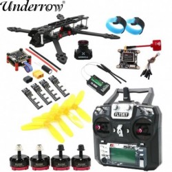 Szín: nincs jeladó - Flysky i6X Mark4 5 hüvelykes 225 mm-es szénszálas váz F4 V3S repülésvezérlő 45A 4 az 1-ben ESC