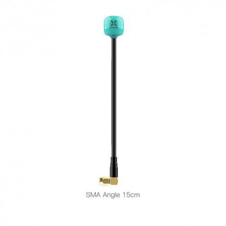 Szín: zöld RHCP SMA 15cm - 2 DB Foxeer Lollipop 4 Lollipop Plus Omni 5.75G 2.6DBI mini antenna RHCP LHCP SMA MMCX jobb egyenes