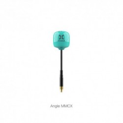 Szín: zöldRHCPStraighMMCX - 2 DB Foxeer Lollipop 4 Lollipop Plus Omni 5.75G 2.6DBI mini antenna RHCP LHCP SMA MMCX jobb