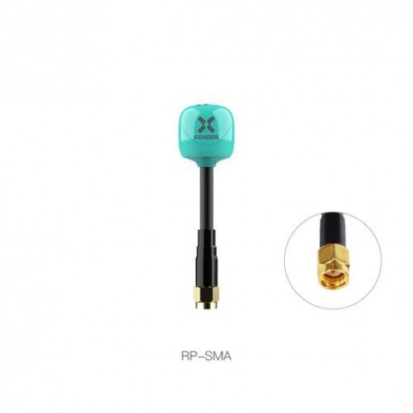 Szín: zöld LHCP RPSMA - 2 DB Foxeer Lollipop 4 Lollipop Plus Omni 5.75G 2.6DBI mini antenna RHCP LHCP SMA MMCX jobb egyenes