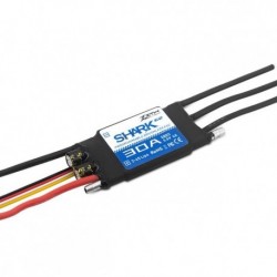 Szín: 30A - ZTW 32 bites ESC Shark G2 20A/30A/40A/50A/60A/80A/100A 2-6S SBEC 5V/6V 8A kefe nélküli sebességszabályzó RC