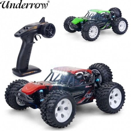 Szín: szálcsiszolt VÖRÖS - ZD Racing DTK-16 1/16 Desert Truck High Speed RC Car 4WD Brushless RTR Brush Távirányító 55km
