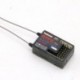 RadioLink R7FG 2,4 GHz 7 csatornás kettős antenna vevő, nagyfeszültségű integrált giroszkópos változat Radiolinks RC6GS
