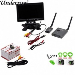 FPV Kit Combo System 1000TVL kamera 5,8Ghz 600mw 48CH TS832 Adó RC832 Vevő 7 hüvelykes LCD monitor készlet FPV F450 S500