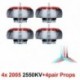 Szín: 2550KV prpps-el - 4db/tétel IFlight XING 2005 2550KV 1900KV 4-6S kefe nélküli motor Nazgul Cine 5030 propeller 5
