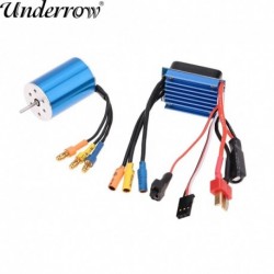 Szín: 2435 4500KV Combo - RC 2435 KV4800 / 4500 / 3300 4P érzékelő nélküli kefe nélküli motor 25A kefe nélküli ESC