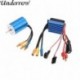 Szín: 2435 3300KV Combo - RC 2435 KV4800 / 4500 / 3300 4P érzékelő nélküli kefe nélküli motor 25A kefe nélküli ESC