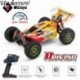 Szín: 144001 Piros 60KM - WLtoys 144010 144001 75KM/H 2,4G kefe nélküli 4WD elektromos nagy sebességű távirányító
