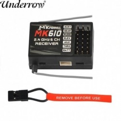 MK610 DSM2 400M digitális Spread Modulation Spread Receiver JR Spektrum DX10t/DX8/DX7s/DX7se/DX6i adóhoz