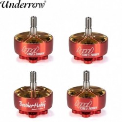 Szín: 2db 2306,5 2450KV - 1/2/4db BrotherHobby LPD 2306.5 2000KV 2450KV 2650KV kefe nélküli motor RC FPV Fix Wing Racing