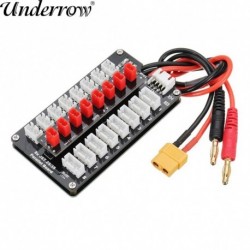 Szín: 2db - GTPower 2-3S párhuzamos töltőkártya JST dugós kártya az IMAX B6 ISDT Q6 D2 akkumulátortöltő RC modellekhez