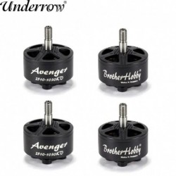 Szín: 1db 2510 1250KV - 1/2/4db Brotherhobby Avenger 2510 930KV 1250KV 1380KV kefe nélküli motor 5-7S W/ 5mm titánötvözet