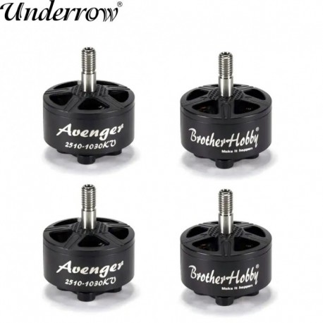 Szín: 2db 2510 930KV - 1/2/4db Brotherhobby Avenger 2510 930KV 1250KV 1380KV kefe nélküli motor 5-7S W/ 5mm titánötvözet