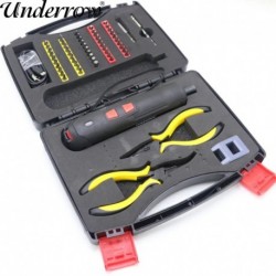 Szín: 1db - 3.6V Mini elektromos csavarhúzó készlet Intelligens vezeték nélküli elektromos csavarhúzók USB