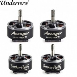 Szín: 2db 2810 1180KV - 1/2/4db Brotherhobby Avenger 2810 900KV 1180KV 1500KV 1350KV kefe nélküli motor FPV multikopterhez RC
