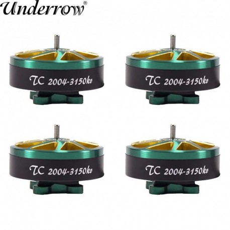 Szín: 2db 2004 2100KV - 1/2/4db Brotherhobby TC 2004 1700KV/1950KV/2100KV/3150KV kefe nélküli motor FPV Multicopter RC