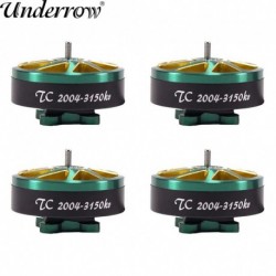 Szín: 1db 2004 2100KV - 1/2/4db Brotherhobby TC 2004 1700KV/1950KV/2100KV/3150KV kefe nélküli motor FPV Multicopter RC