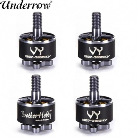 Szín: 2db VY 1507 1900KV - Brotherhobby VY 1507 1550kv / 1900kv / 3100KV / 4150KV kefe nélküli motor 4-6S FPV multikopterhez